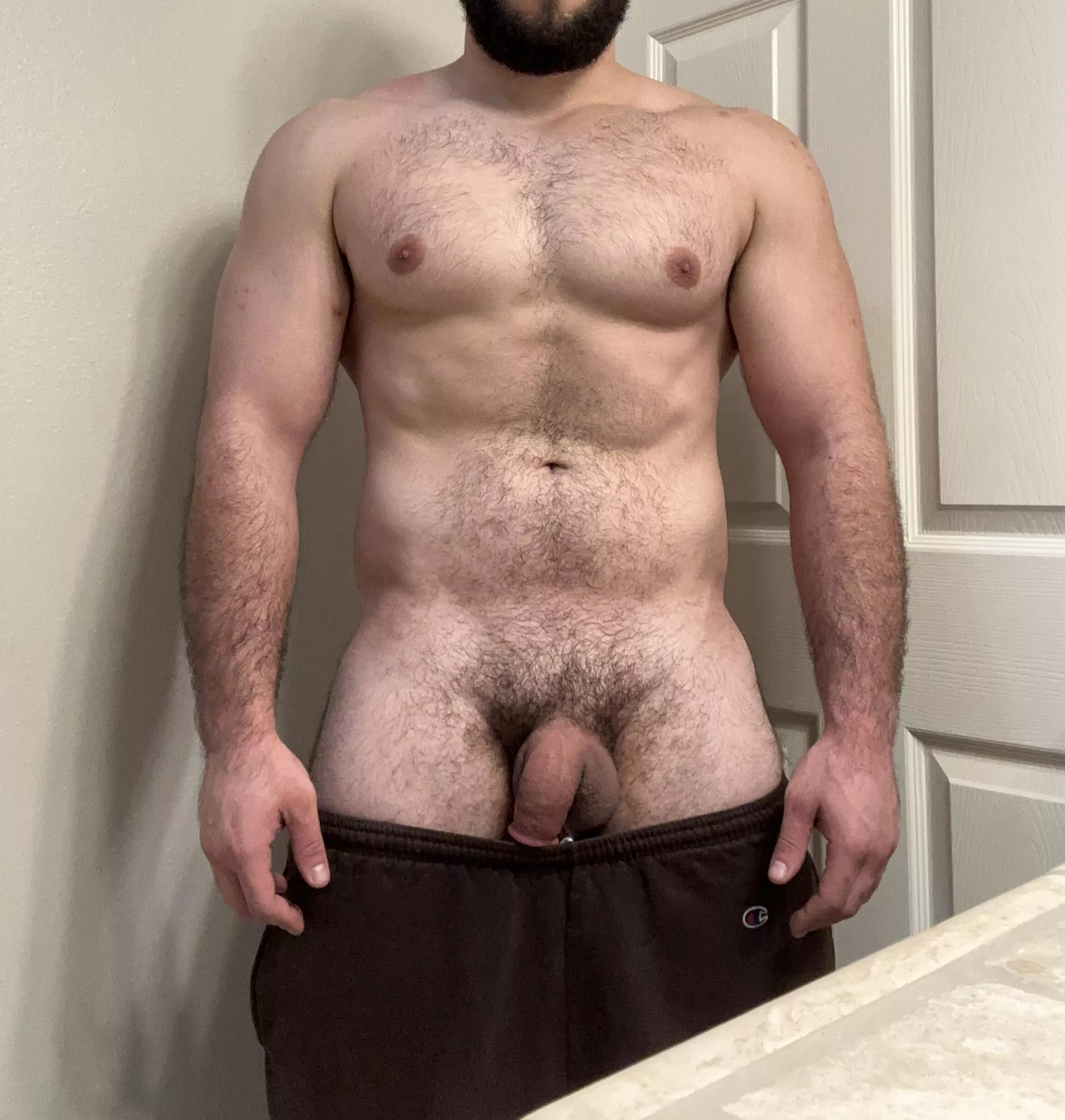 22 anyone want to pull my sweats all the way off? posted by Wyoming234