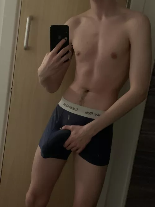 About to shower, join me?  by Bulgedlad