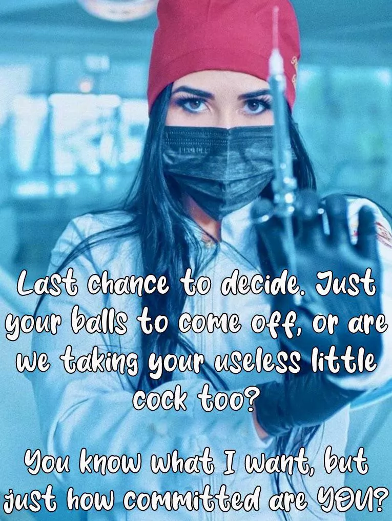 Asking for the key one too many times could push her to extreme measures. What’s YOUR choice? posted by biffa_b_