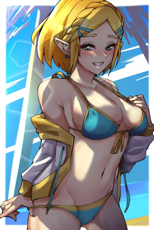 Bikini Zelda by Terran117