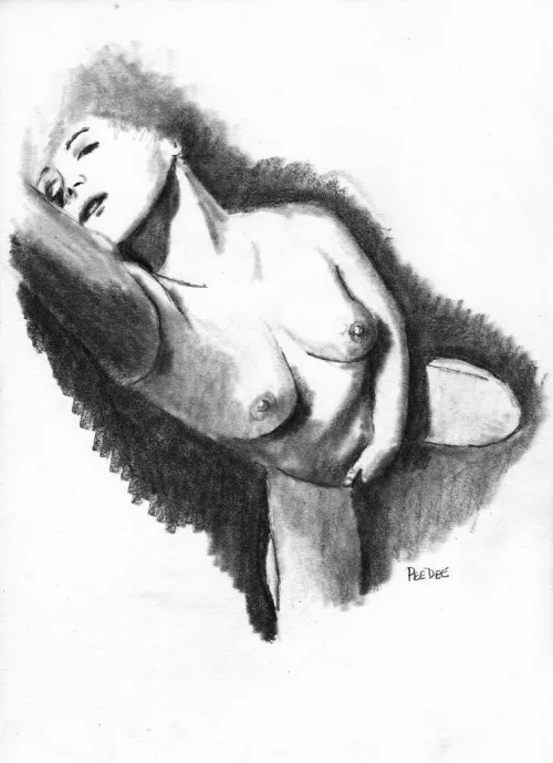 Drawing of a fellow Reddit artist by peedee8182