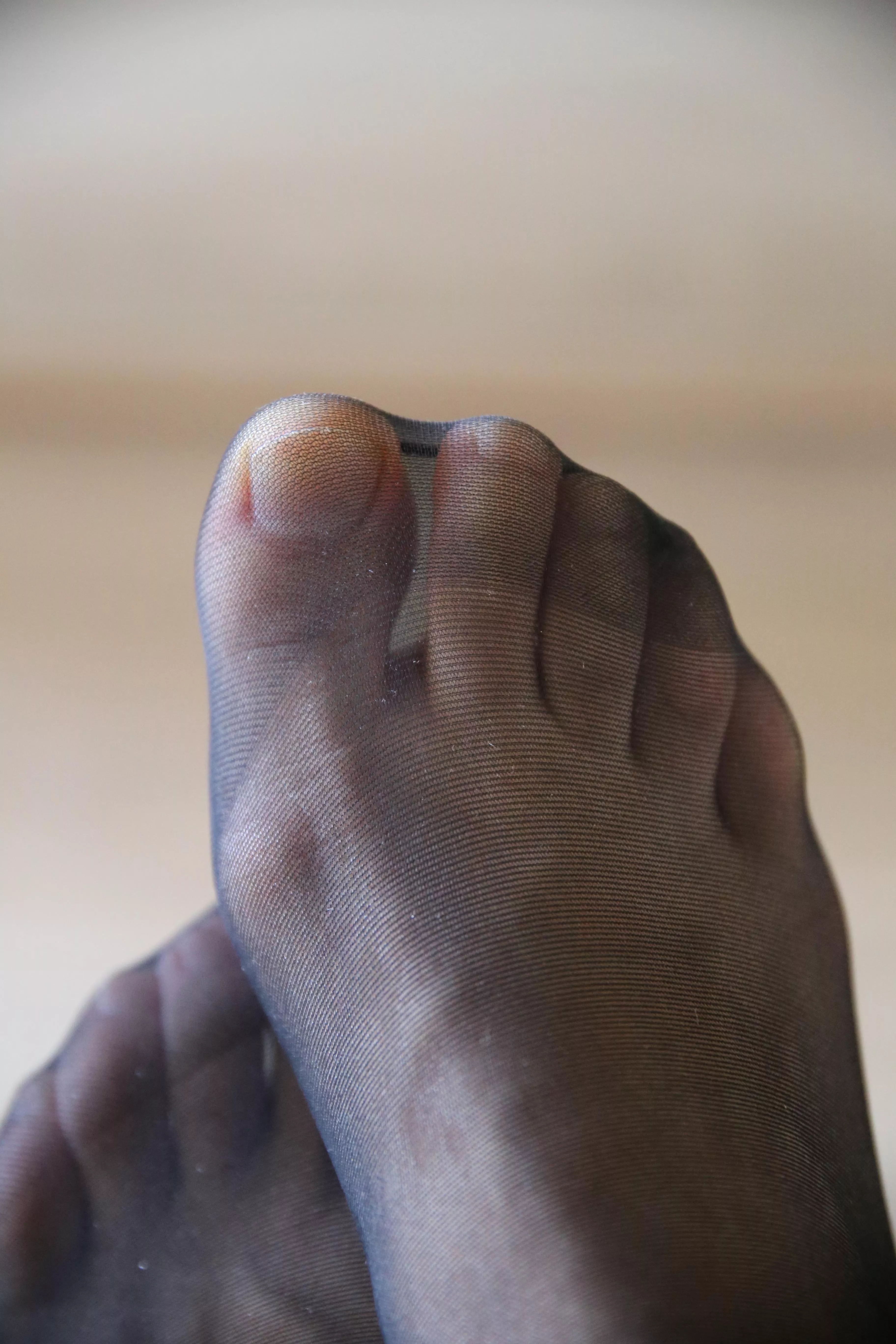 Feet in black tights posted by FirstAd8883