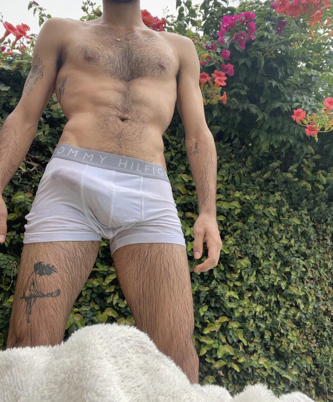 got into the pool only with underwear posted by ViciousDem