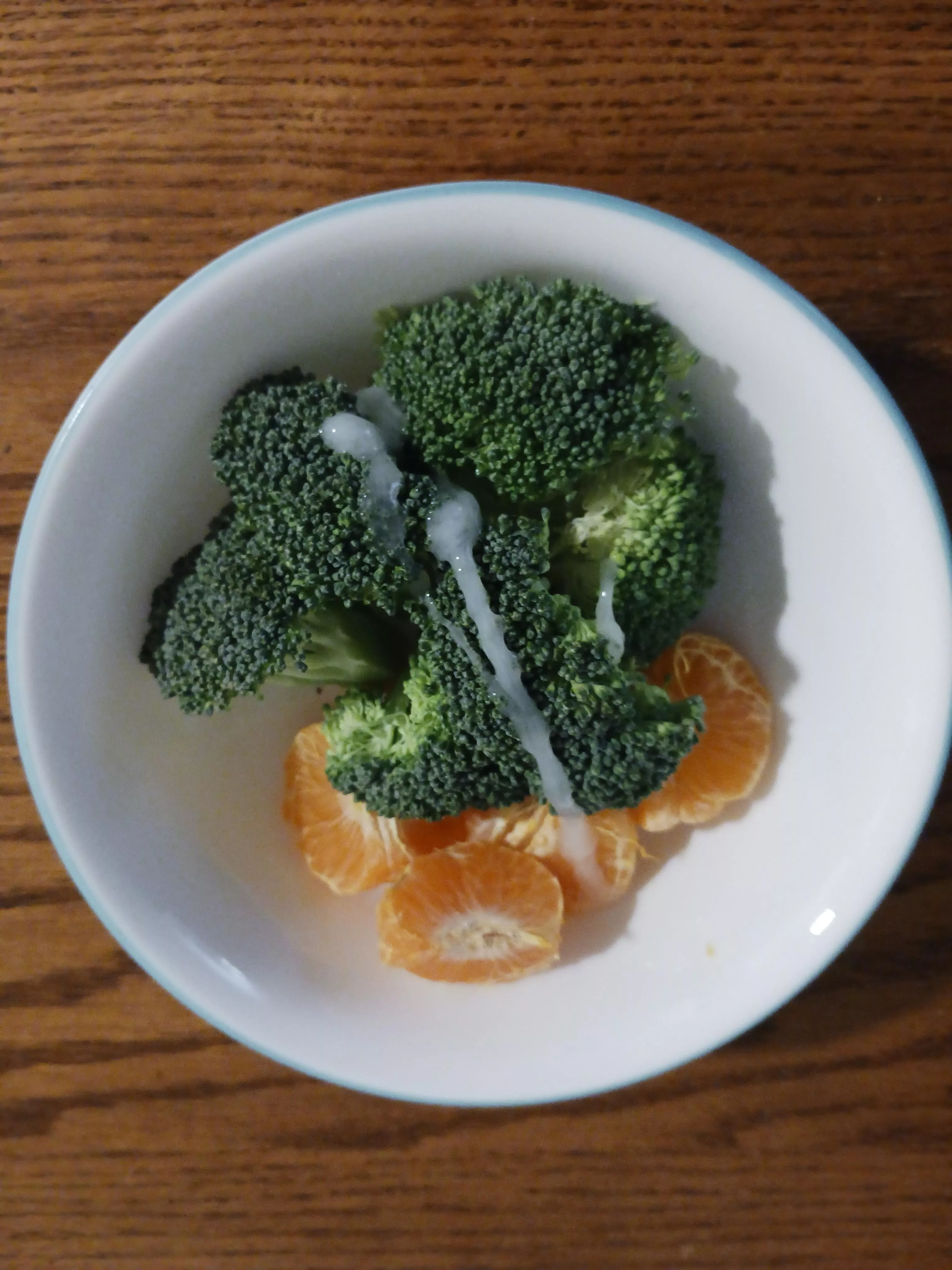 How about a little bit of protein with your fruits and veggies? posted by SlobberYourKnob