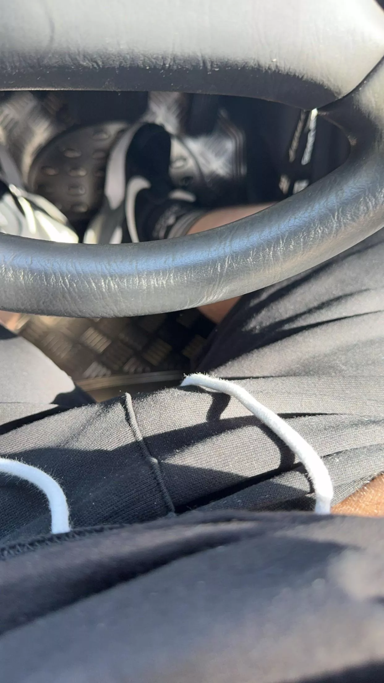 I love sitting in the car rubbing on (m)y cock posted by ThickCro