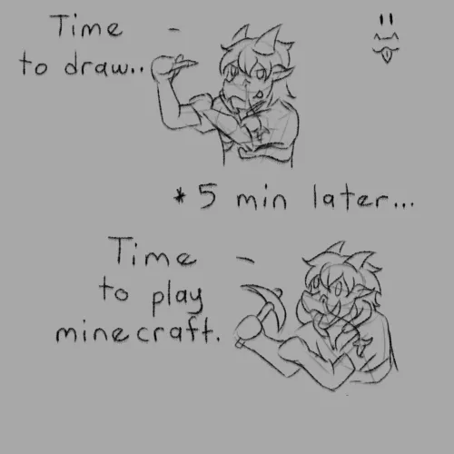 I should manage my time better. by windwilder12