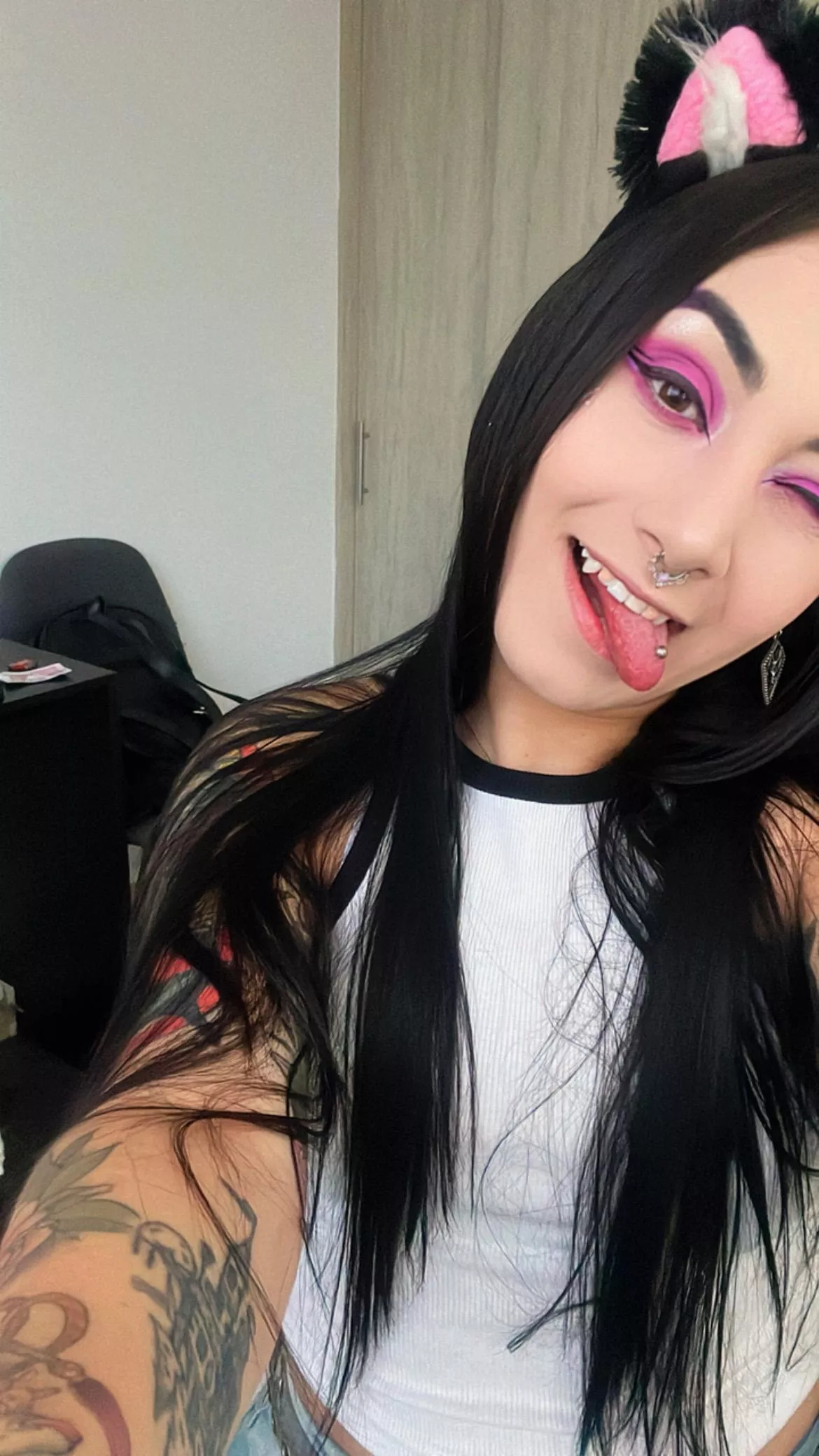 I want to meow for you. posted by BowedTossing