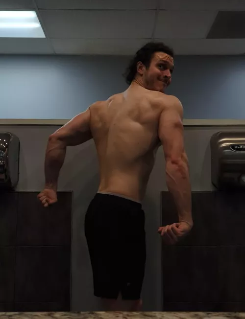 Imagine me flexing naked by meaty_tarzan