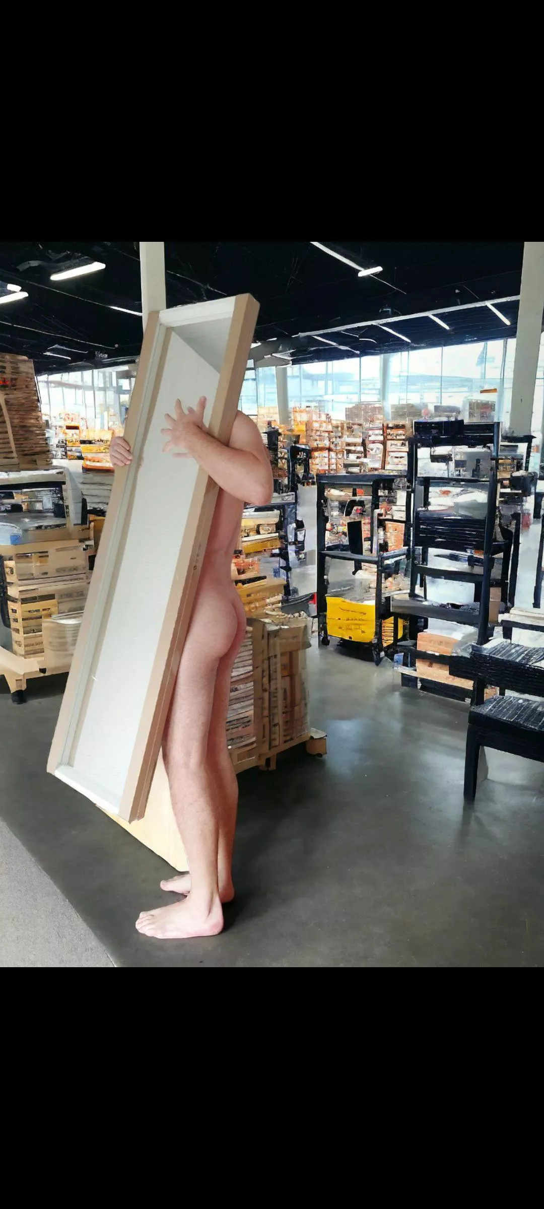 It's risky taking nudes ar IKEA, love it  posted by Acrobatic-Bobcat5623