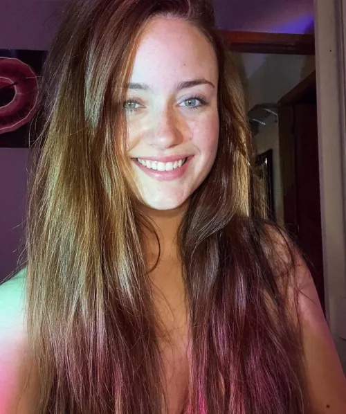 Just freckles and smile  by Puzzled_MJ