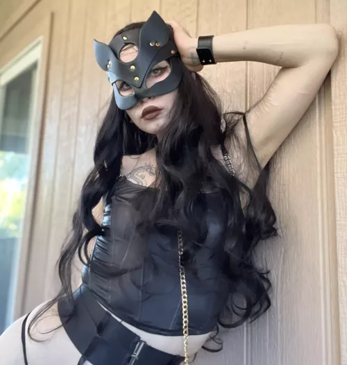 Maybe I should take off everything except the mask by ShaistaWasf