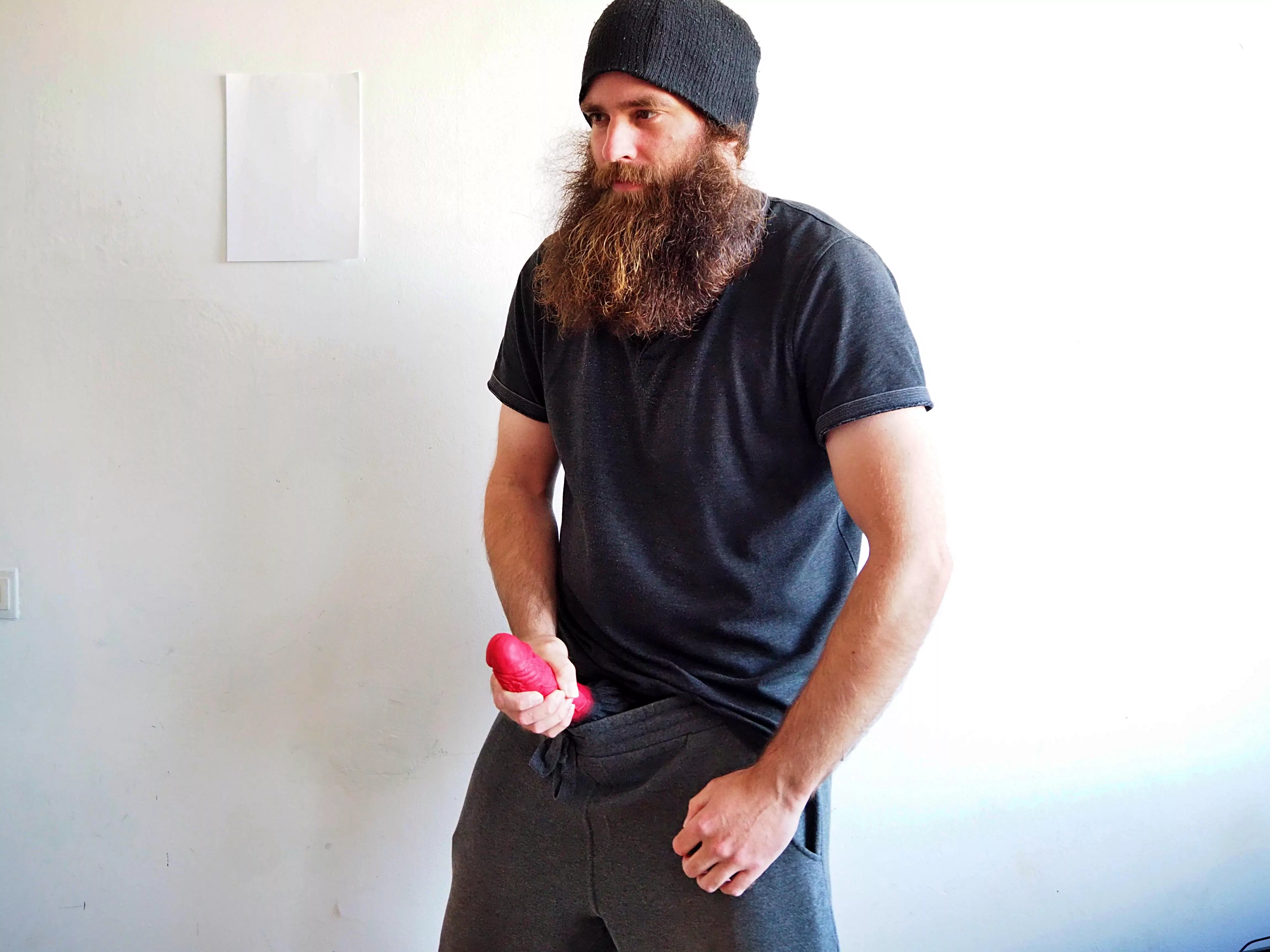 Me, with a red dildo posted by Mysterious-Man1