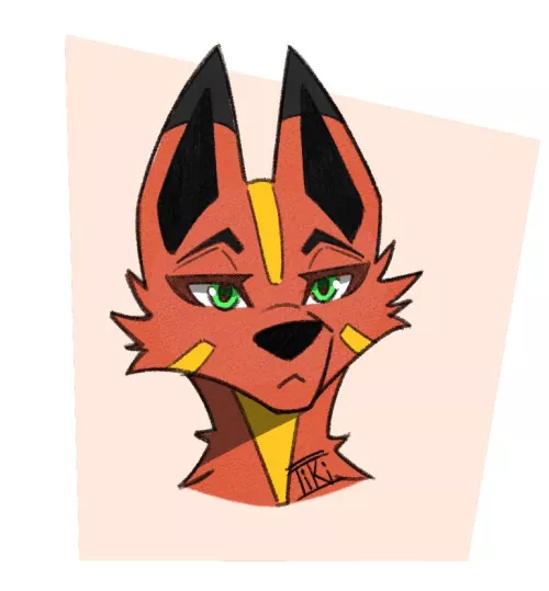 [My Fursona] Tiki (Art By Me) by Total_Tiki