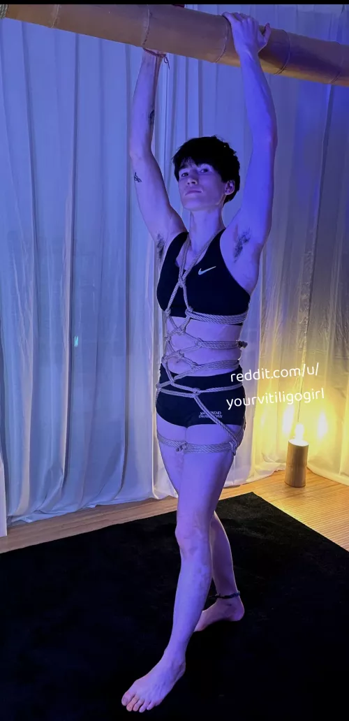 My hairy armpits got an incredible taste after this session  by yourvitiligogirl