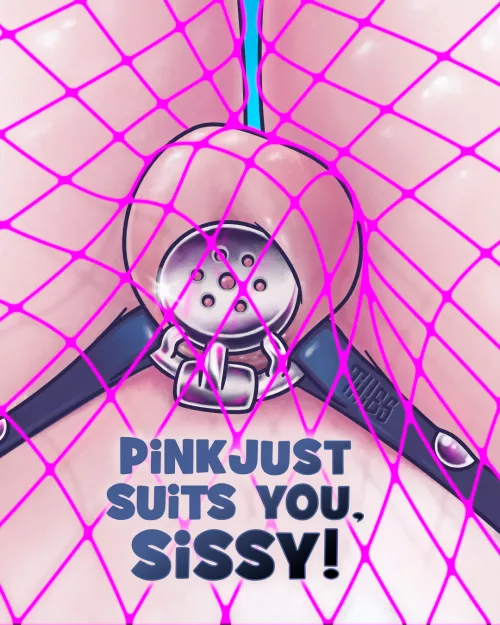 Pink just suits you, Sissy! 🎀 (OC) by tthies