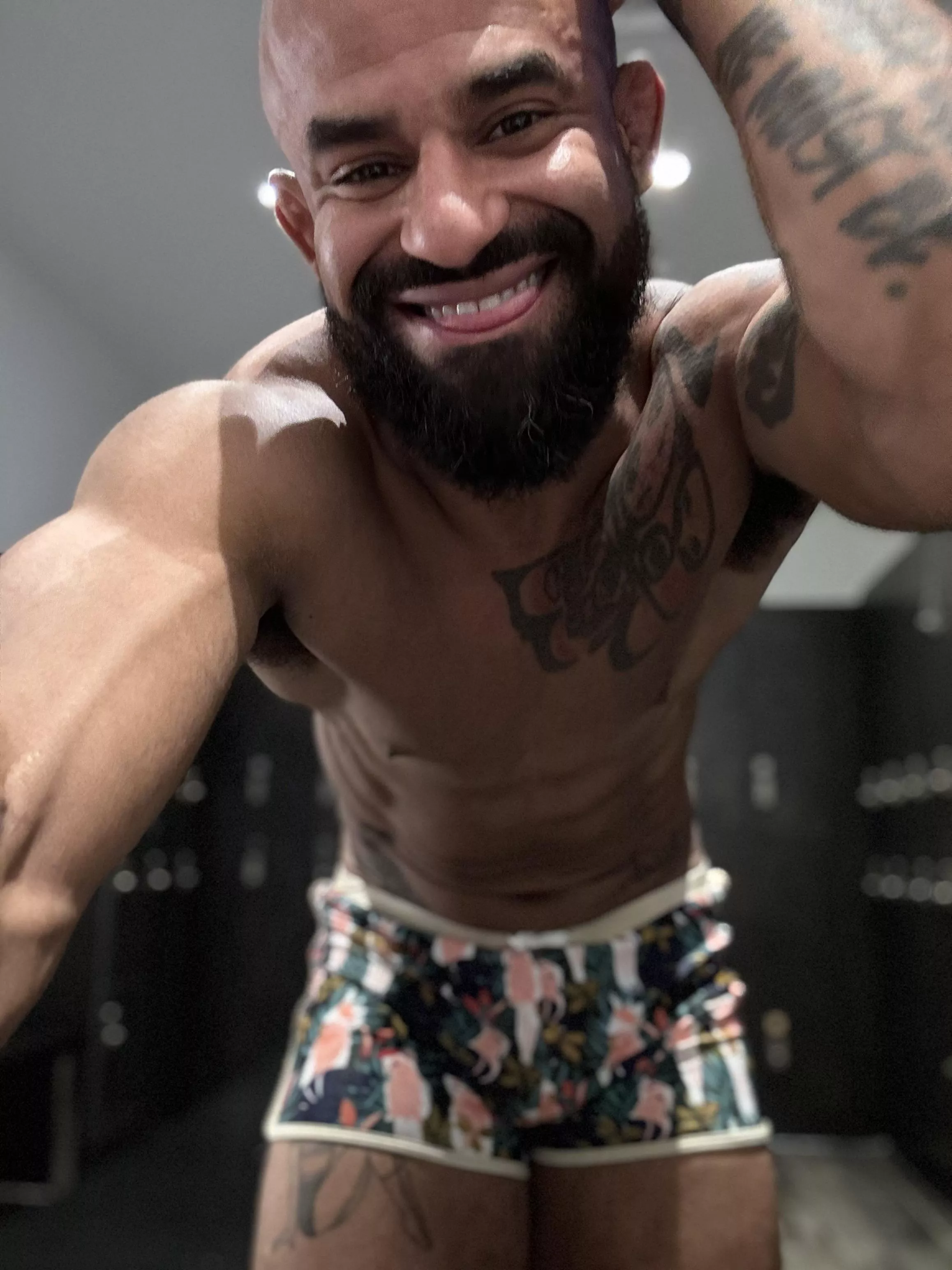 Post workout smile 😁 posted by TheTroyLove