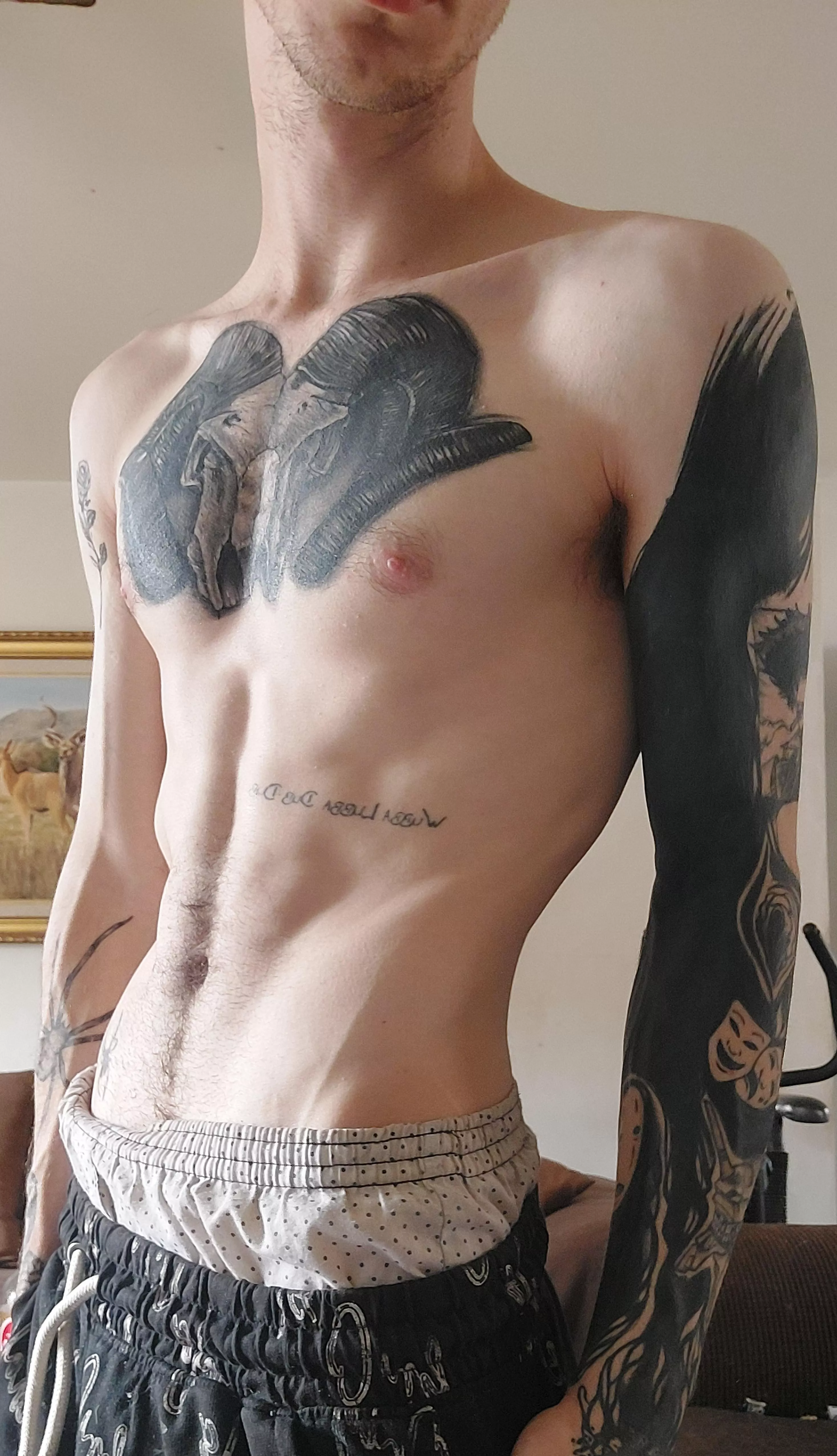 Skinny and tatted  posted by Acrobatic-Bake2084