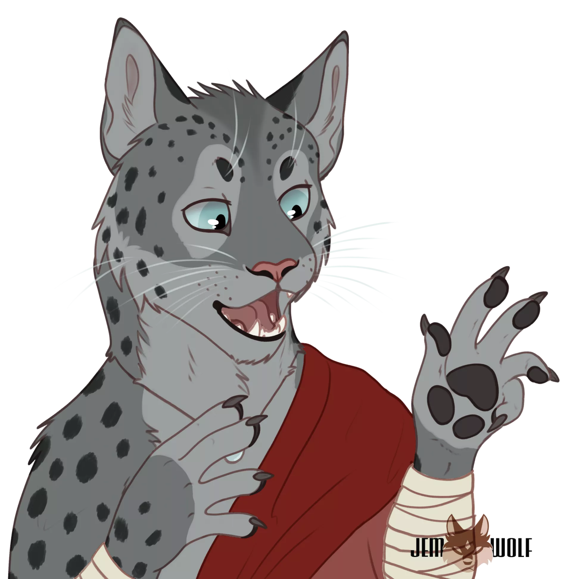 Storyteller (Artfight 2023p posted by JemWolf16