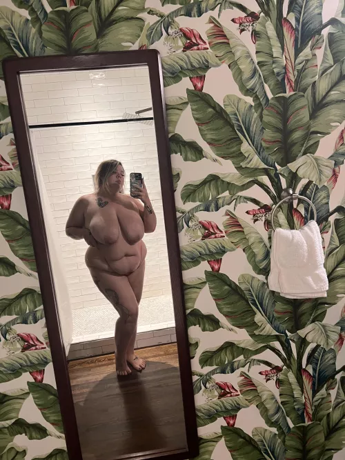 The mirror is so we can watch ourselves in the shower  by brattytabby