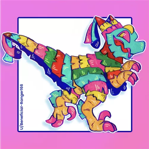 Velocipinata! 🦖🪅 by Beneficial-Ranger166