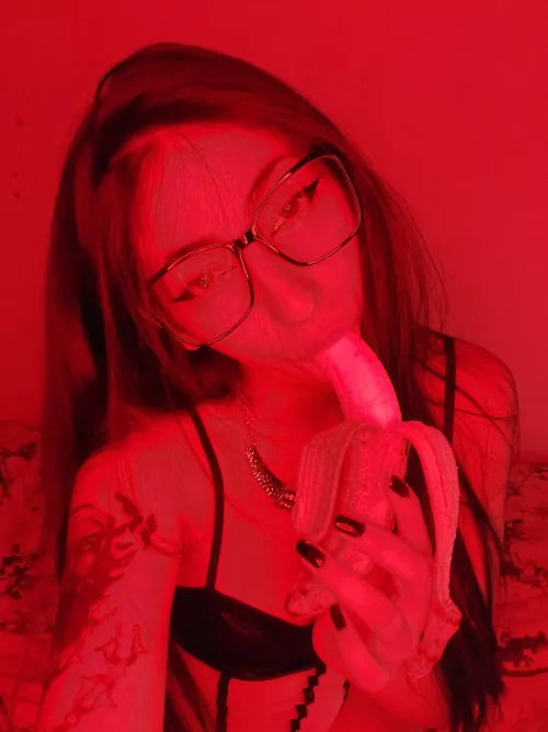 Were you looking for a gothic girlfriend addicted to banana?  by Jax_Job333