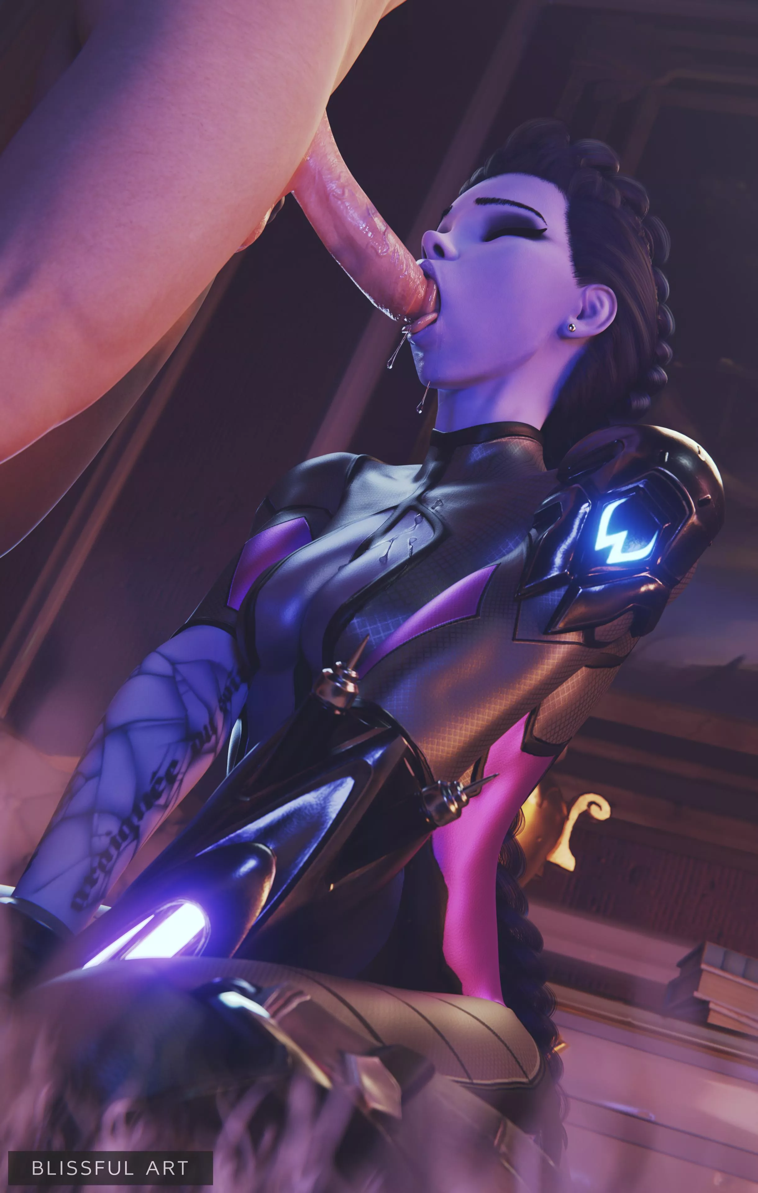 Widowmaker (Blissful Art) posted by Kuro-Oji
