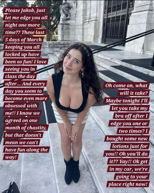 Your new keyholder from class wants to play every night by flamingzebraface3