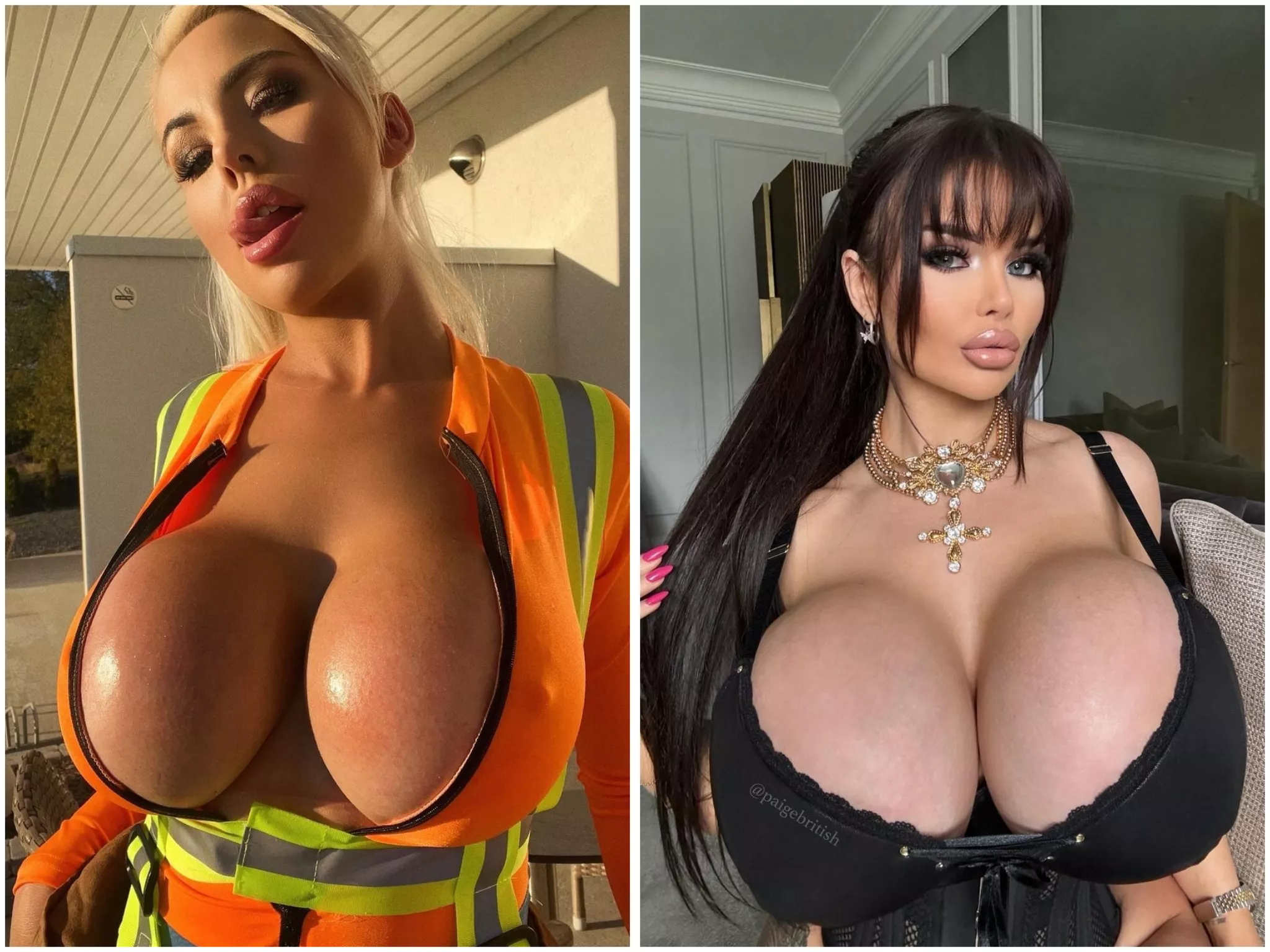 Amanda Vs Paige.... Blonde Vs Brunette. Who you choosing? 🔥 posted by JJCAngler