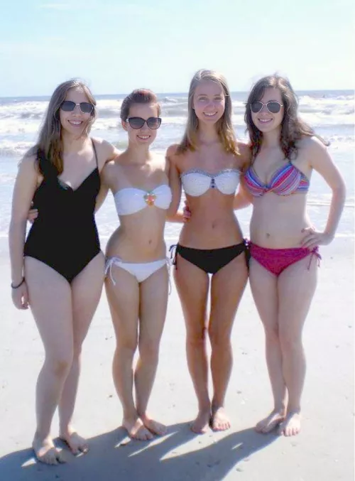 Beach cuties by Thin_Sort6113