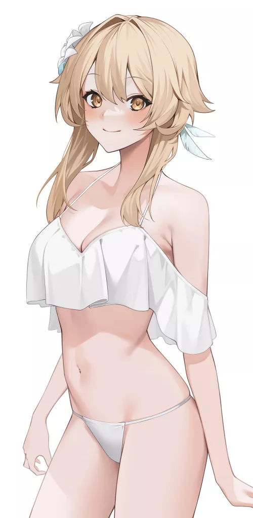 Bikini Babe Lumine [Genshin Impact] by A_MASSIVE_PERVERT