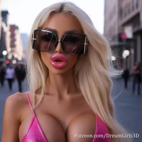 Blonde ambition: Bimbo vibes on full display by DreamGirls3D