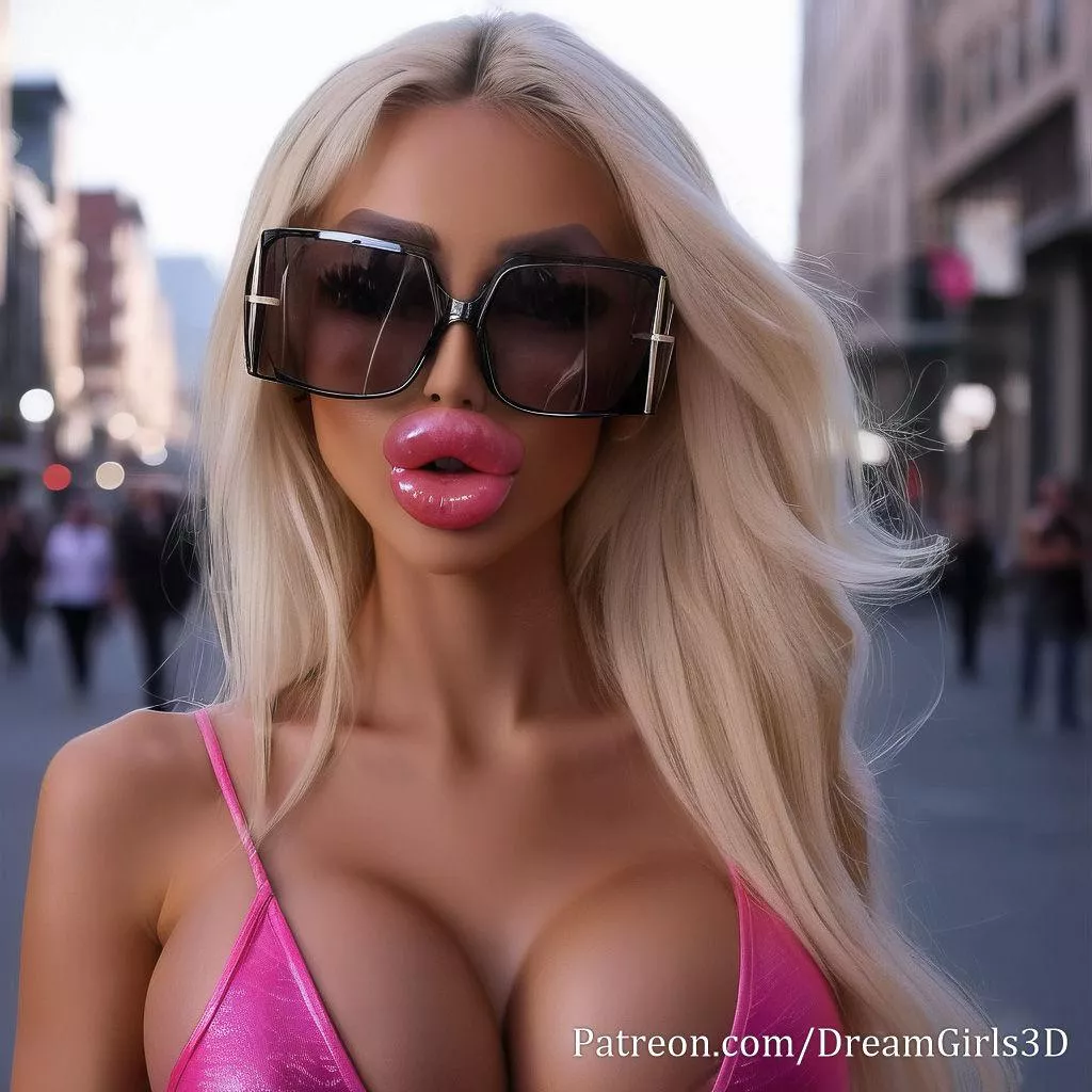Blonde ambition: Bimbo vibes on full display posted by DreamGirls3D
