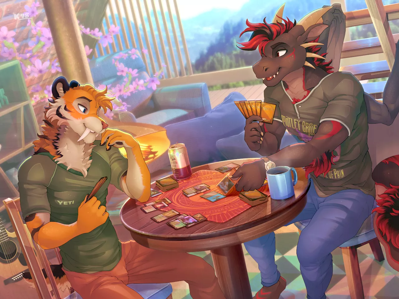 Buds Playing MTG [K_98] posted by DL2828