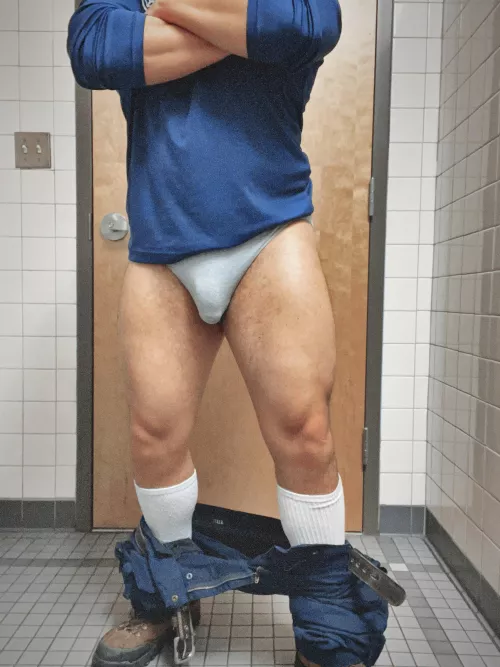 Bulge and thighs  by Thickrick88