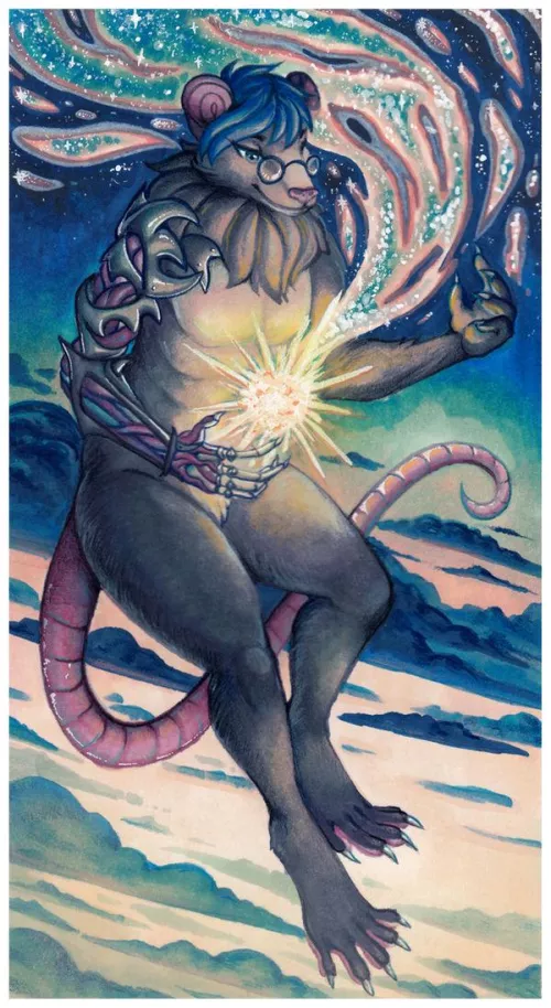 Counting Stars by The Rabbit Follower [Commission] by Rabbitflesh