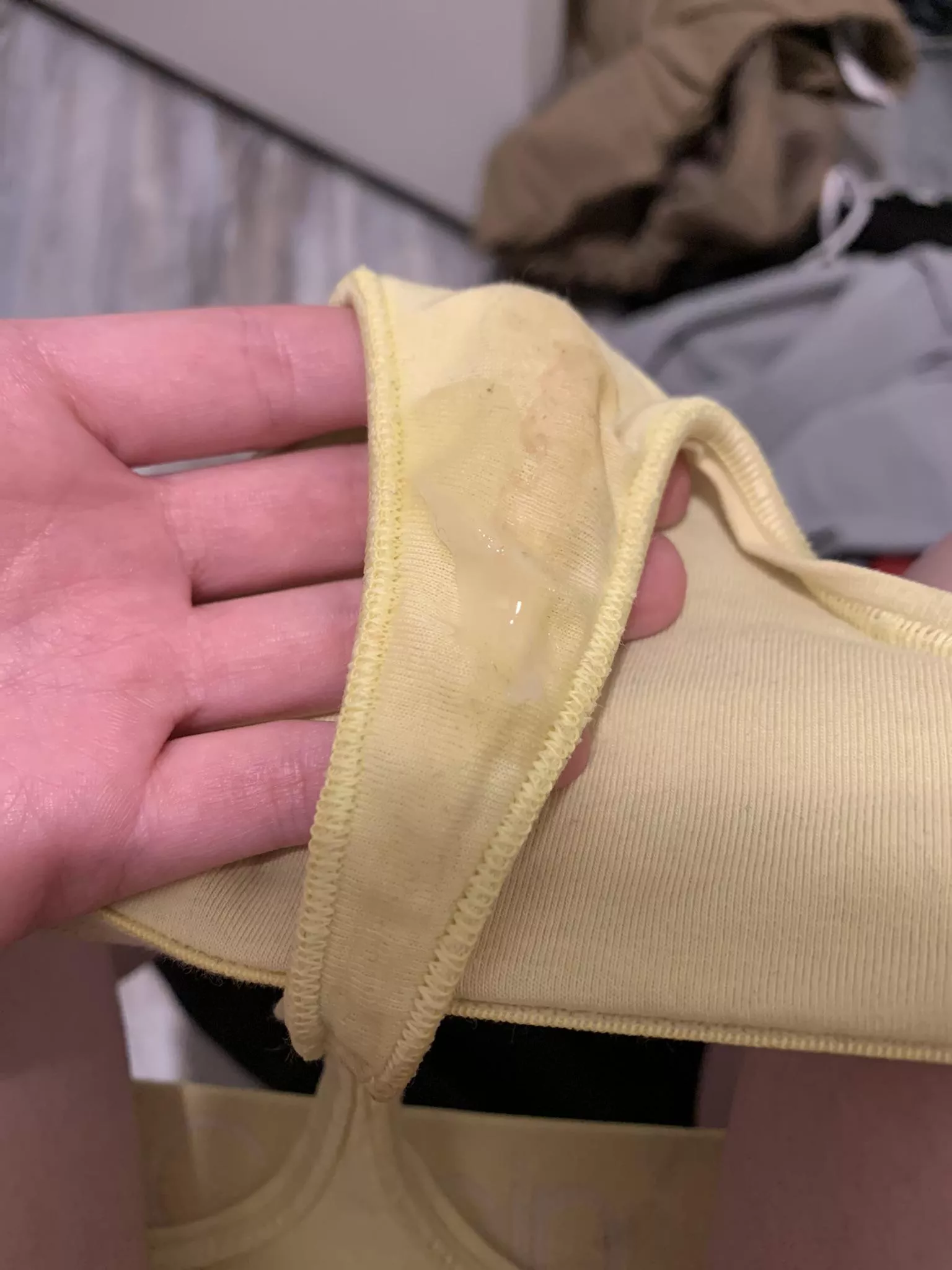 Cute yellow thong! posted by sugarandcyanidee