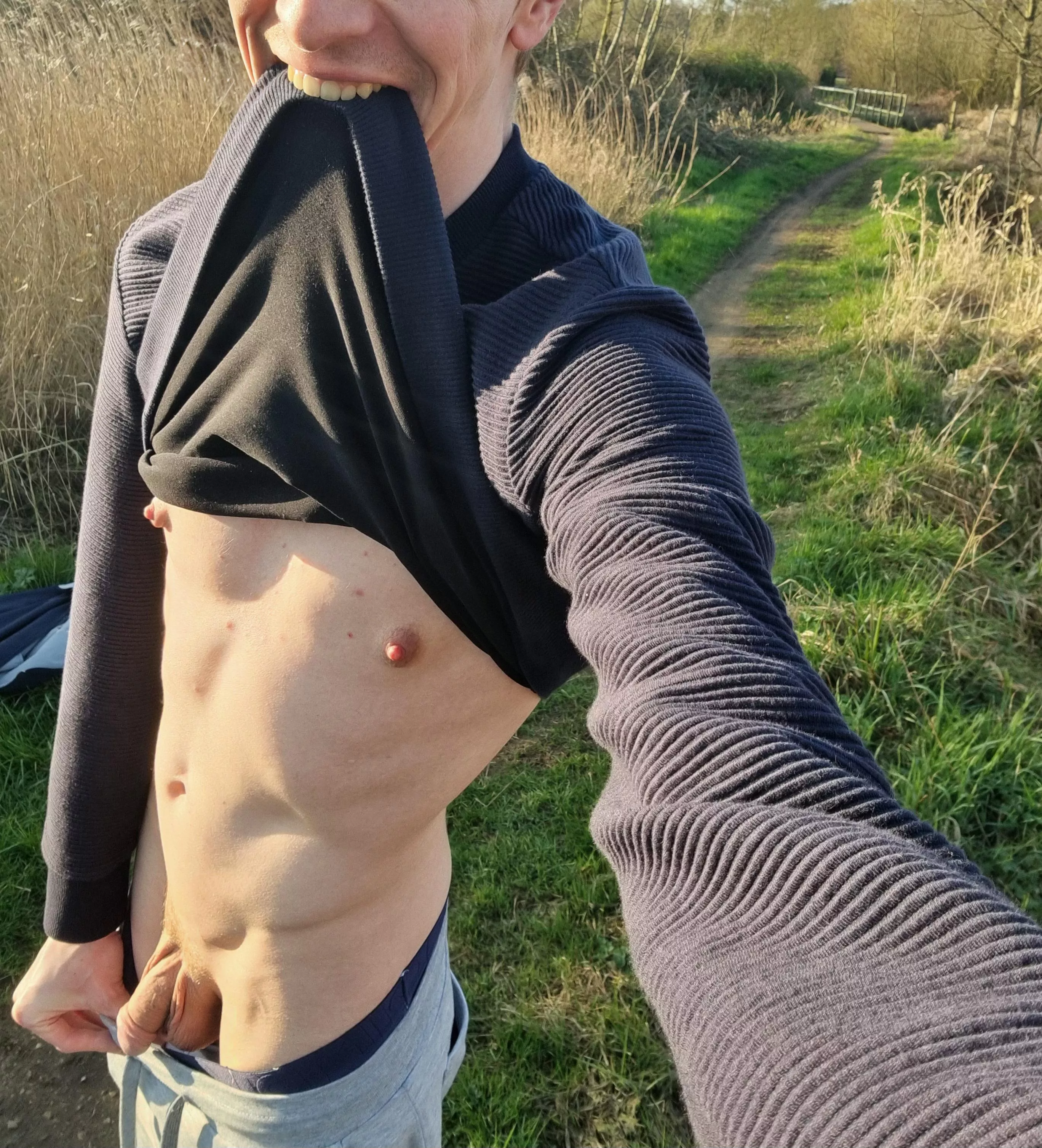 Ending the day with a walk in the park posted by palechap