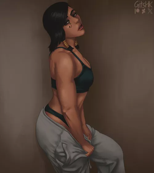 Fareeha Amari (GitsHK-me) by Gits-cp