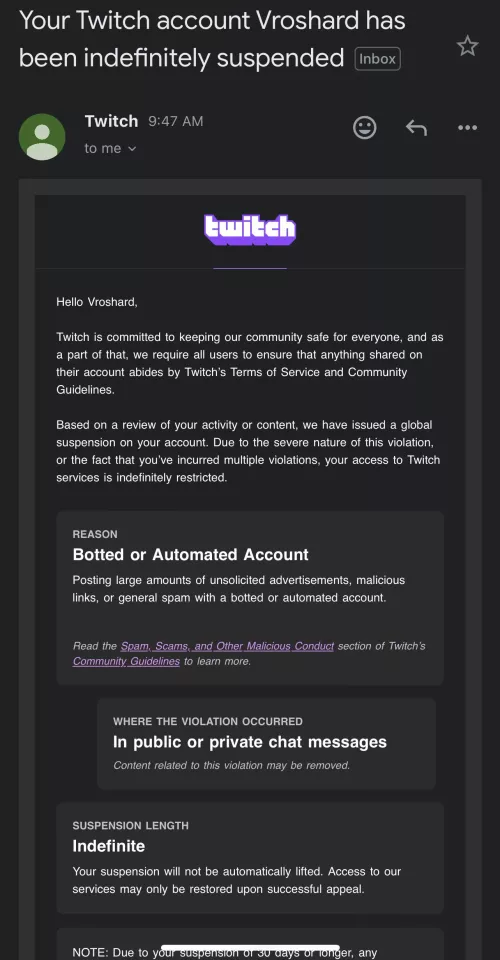 (Help)Small streamer , I haven’t streamed consistently in awhile due to making YouTube content, work and college in general so , what’s the best way to go about getting this appealed I don’t want to make a mistake due to having a lot of memories wi by Golden-shard-