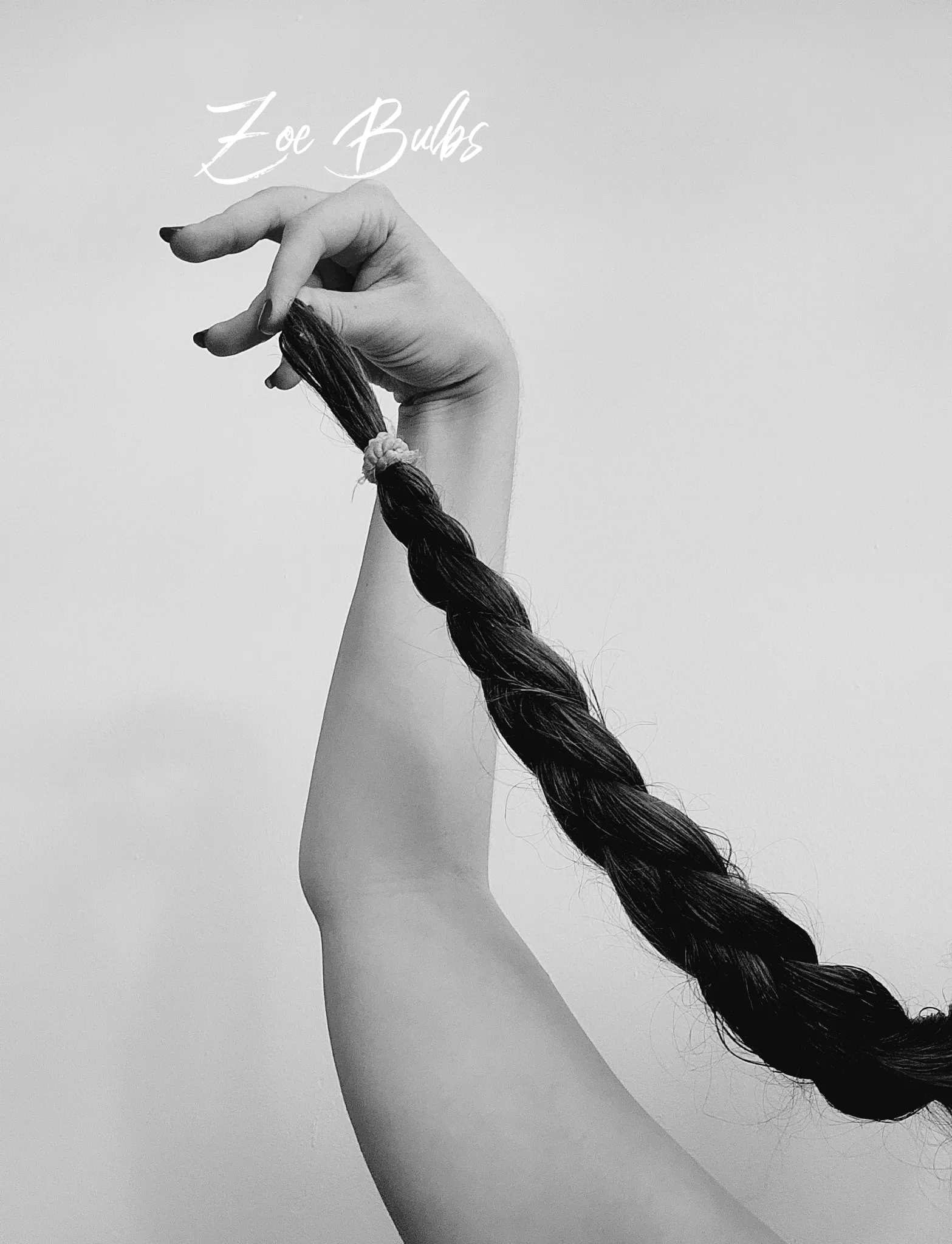 Holding My Wet Braid  posted by Zoe_Bulbs