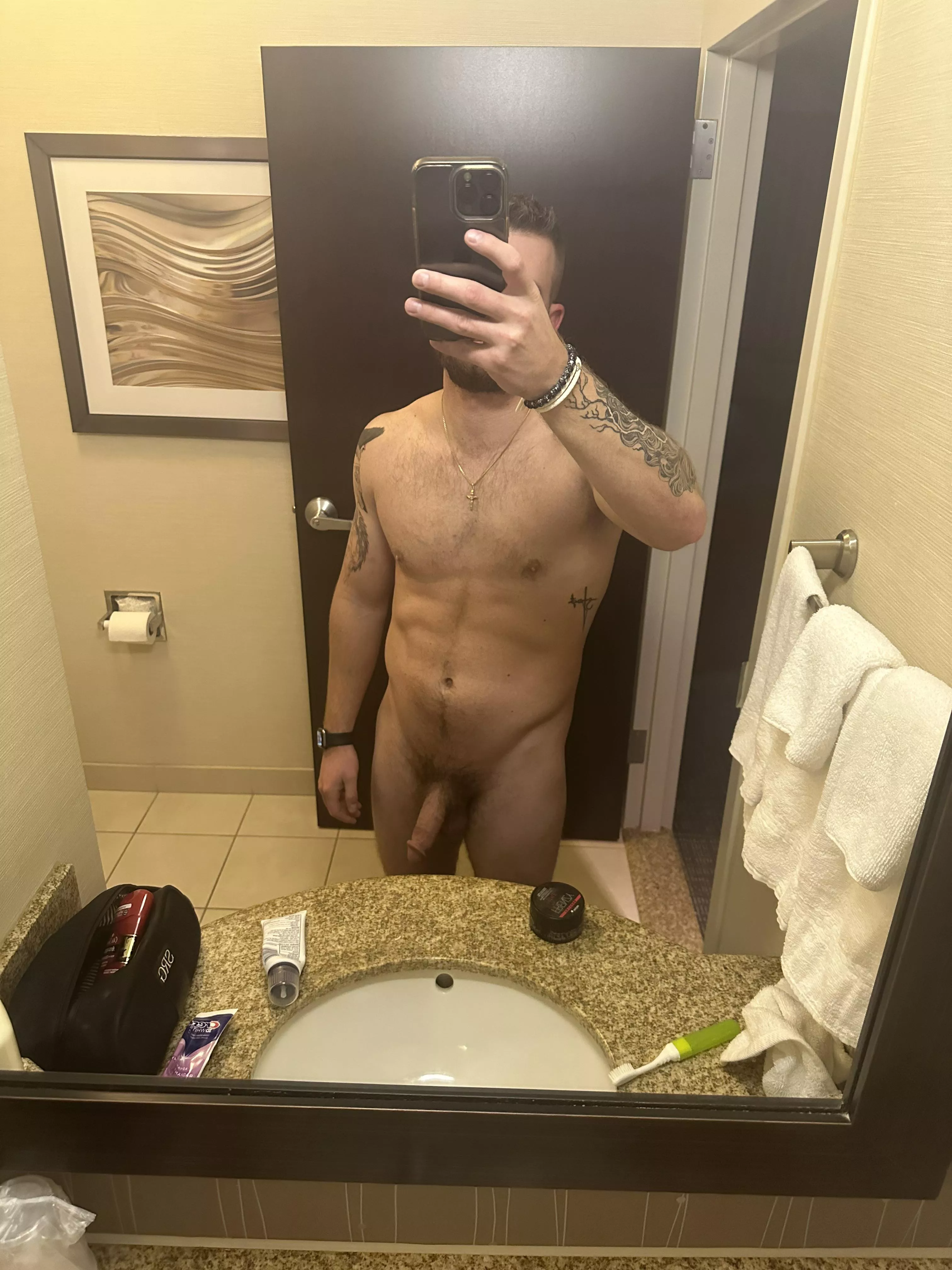 Hotel bathroom sex? posted by Cockofduty69