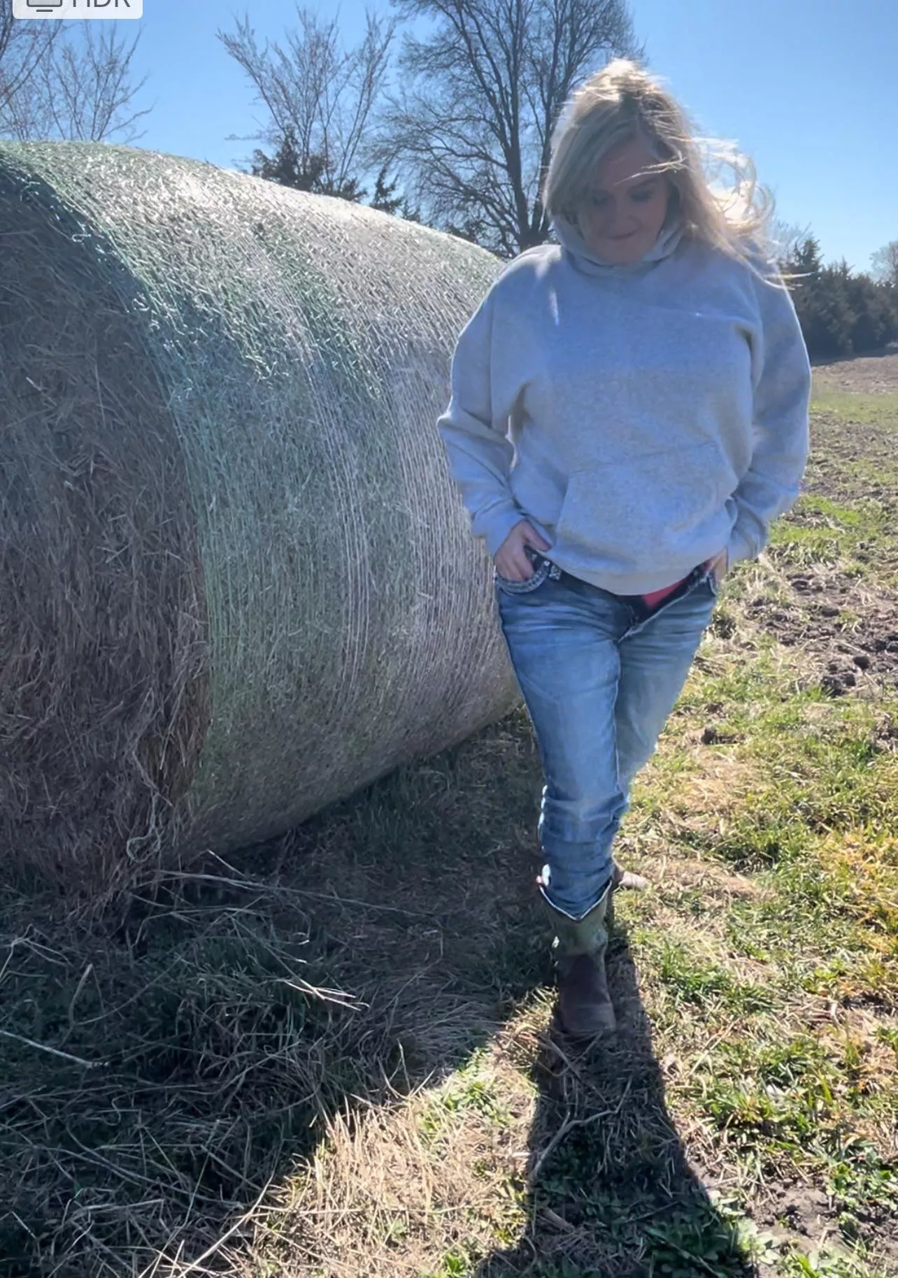 How much for the hay bale posted by Bustyfarmgirl