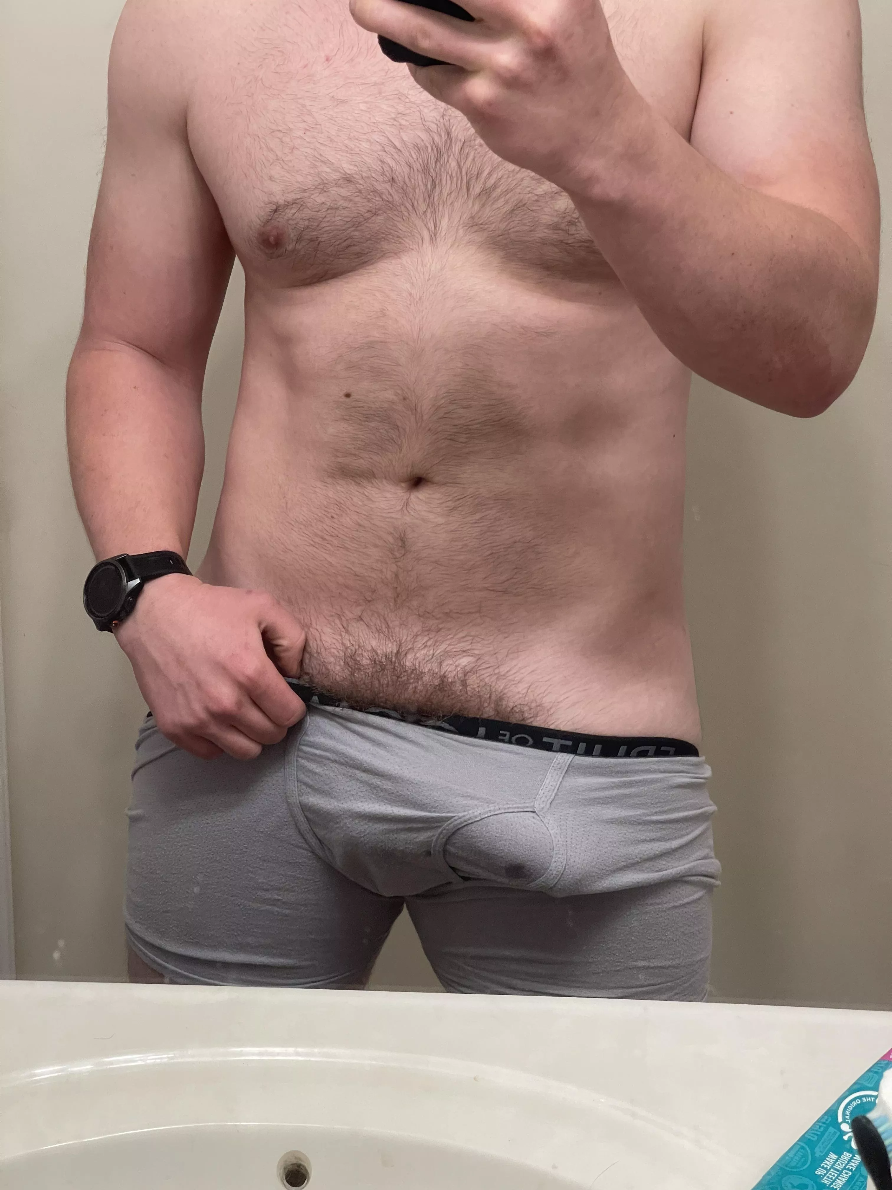 How’s my bulge? posted by bigcockandyoung
