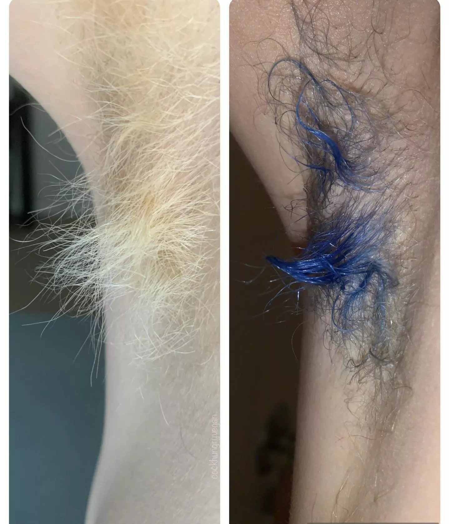 I almost prefer the bleached blonde look! posted by CockHungryVegan