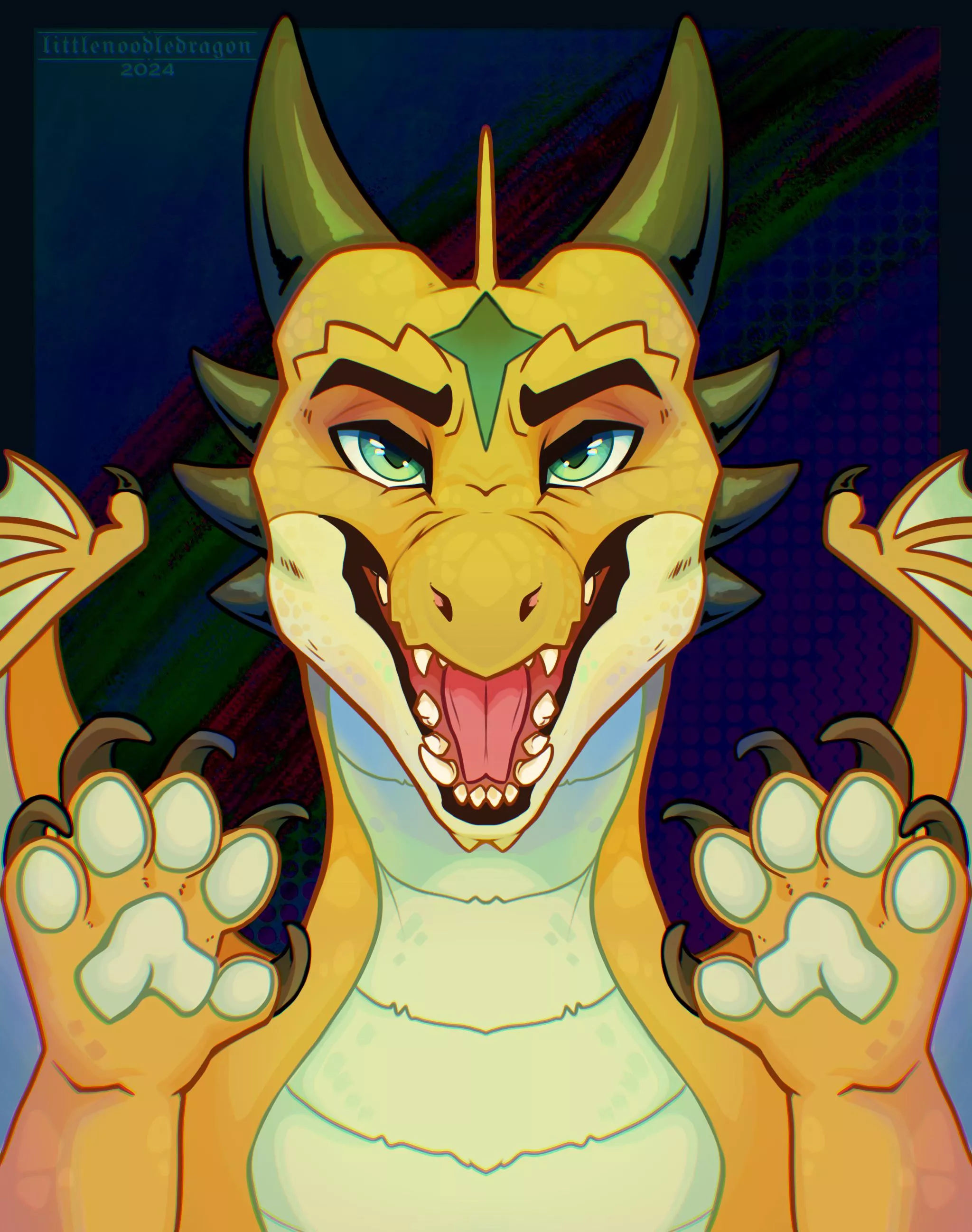I heard y’all like dragon pawbs? 🐉🐾 posted by littlenoodledragon