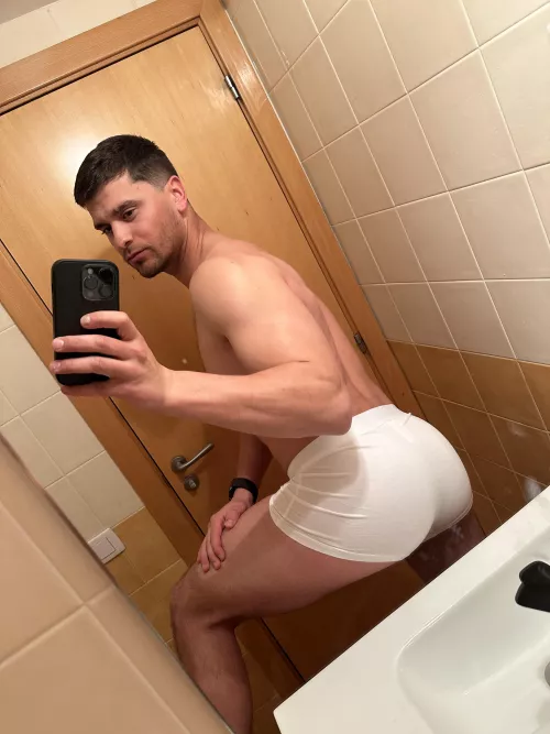 I'm curious straight, rate my ass by New-Gear421