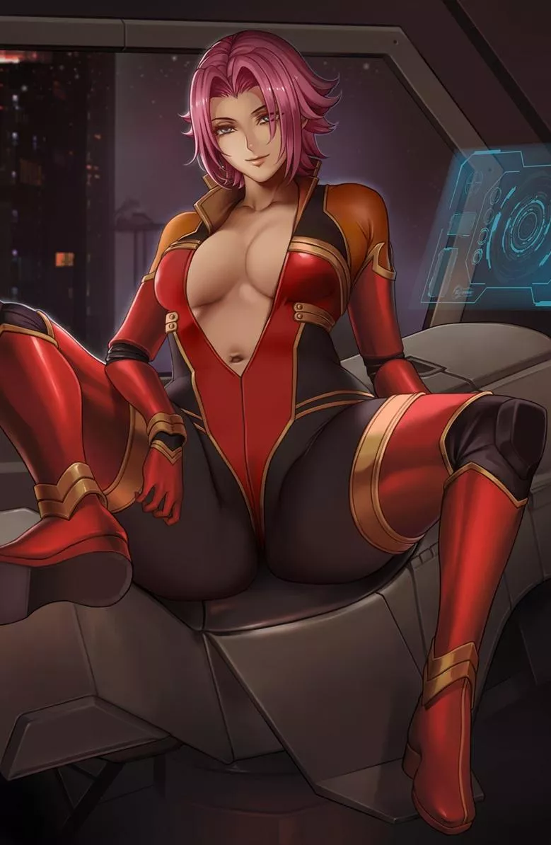 Kallen Kozuki [Code Geass] posted by CheetahSperm18