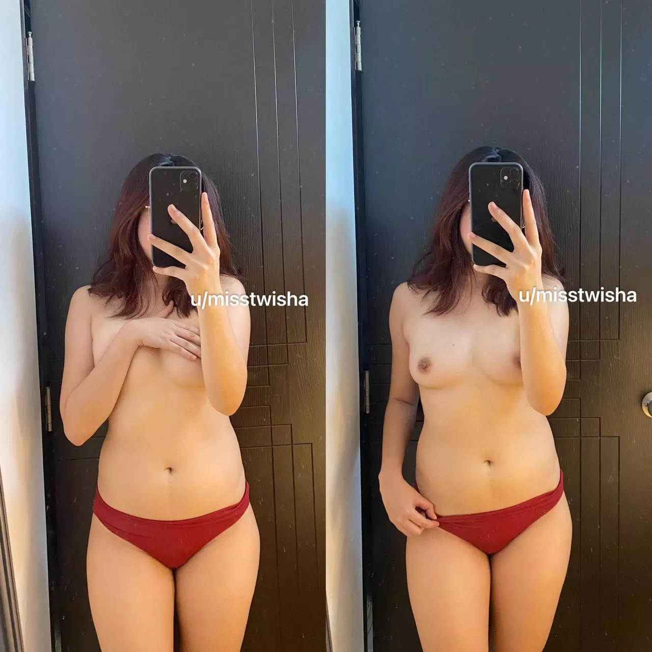 Looking hot in my late twenties with these red panties, don’t you think? 😉😚 posted by misstwisha