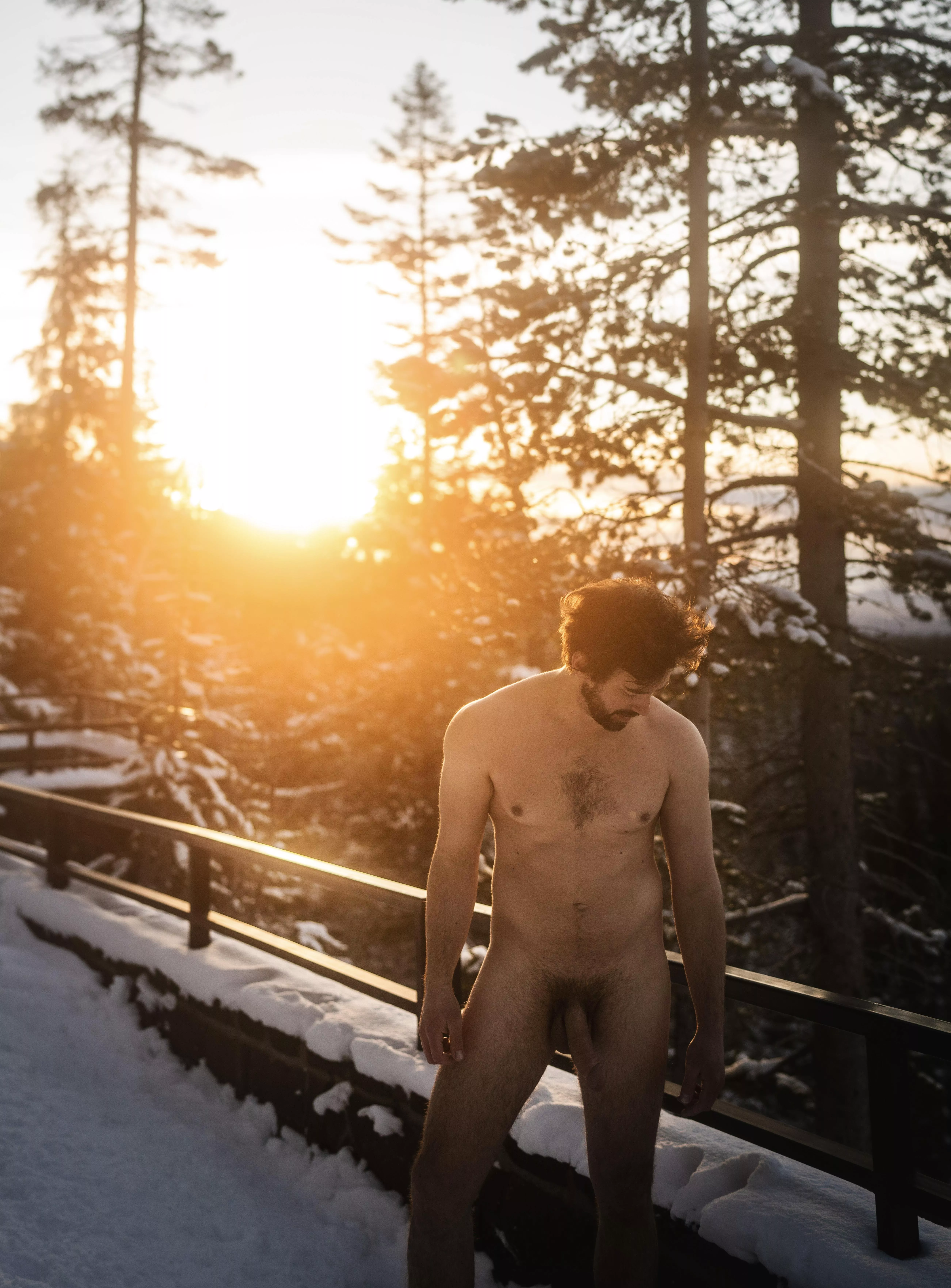 Love the feeling of being naked in the snow posted by iwanttobeurman