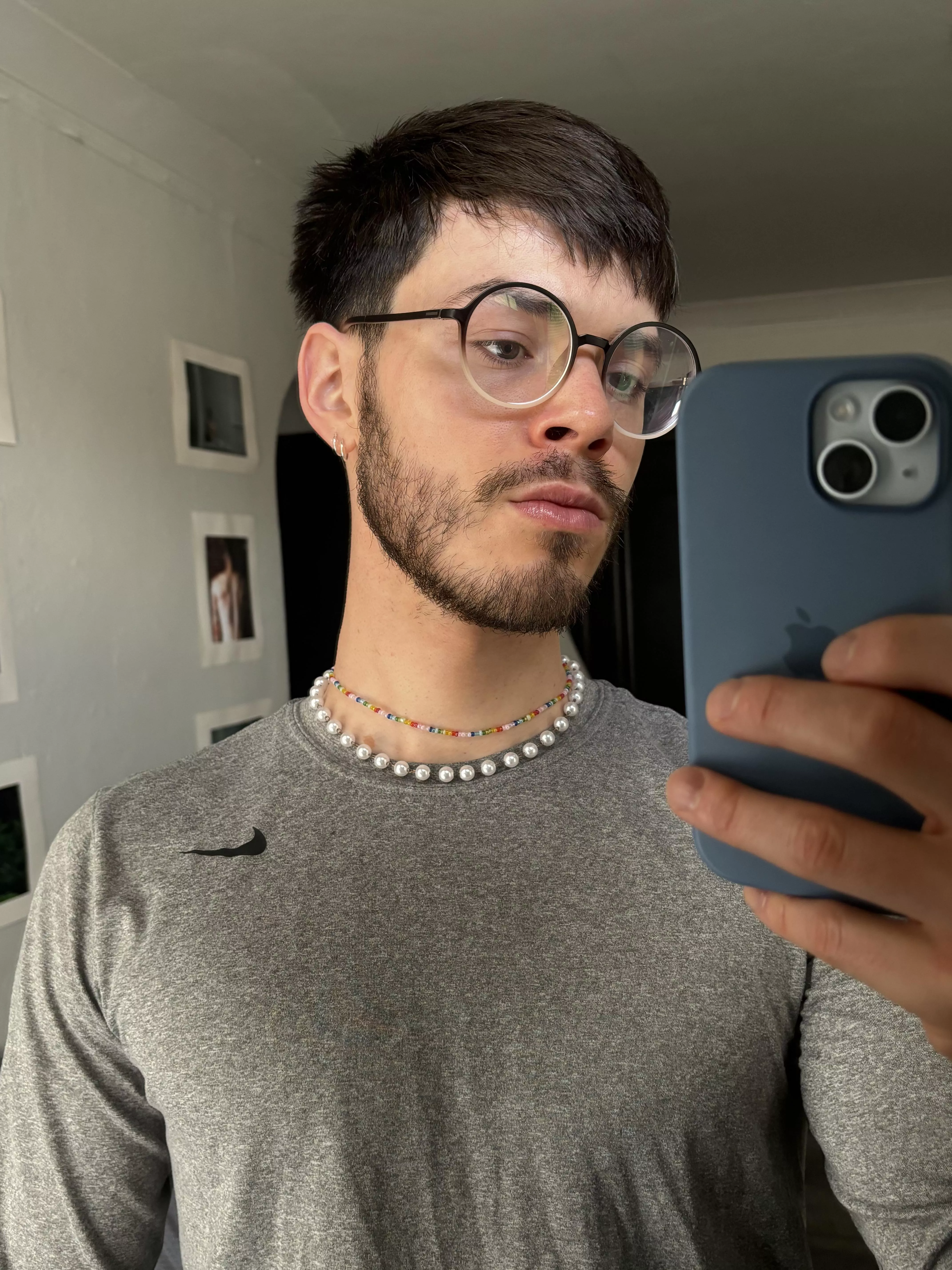 Mildly feminine attributes. posted by Alone_in_my_studio